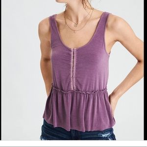 American Eagle babydoll top  XS